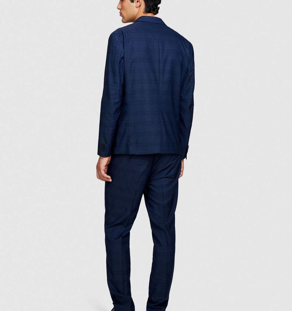 Single-breasted blazer - men's blazers - Dark Blue | Sisley image number 3